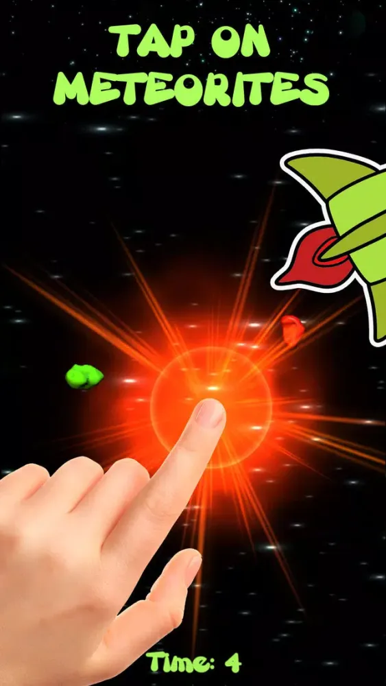 ภาพหน้าจอของ Deep Space: save the galaxy!