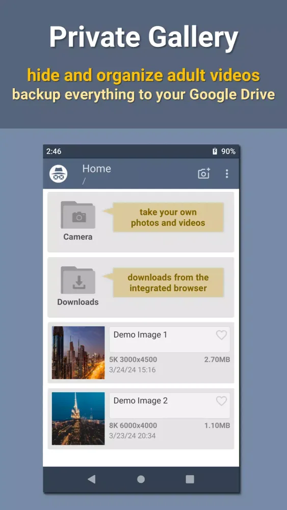 XViewer: Adult Content Privacy Screenshots