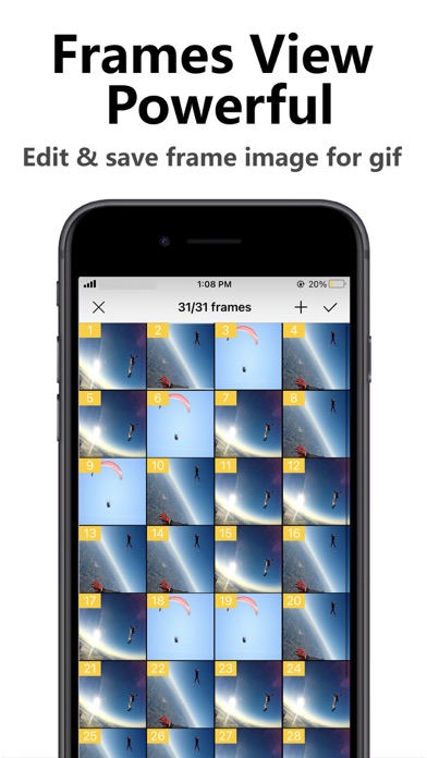 Tangkapan skrin GIF Maker&Converter:GIF Editor