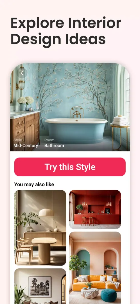 AI Interior Design - Interio Screenshots