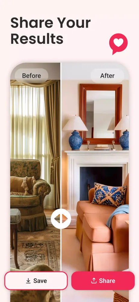 AI Interior Design - Interio Screenshots