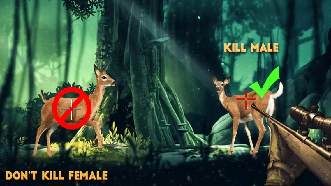 Jungle Sniper Hunting स्क्रीनशॉट