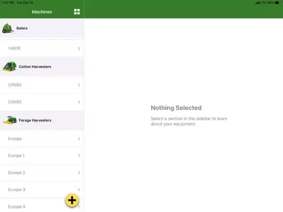 EquipmentPlus iPad  Screenshots
