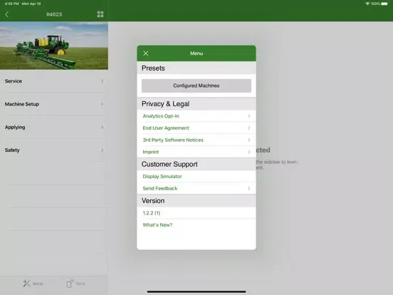 EquipmentPlus iPad  Screenshots