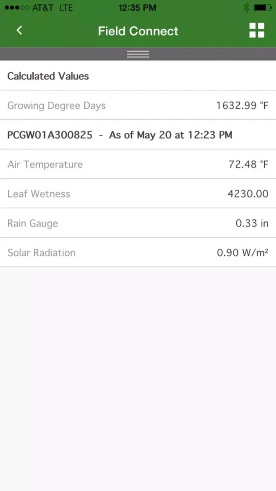 John Deere Field Connect Screenshots