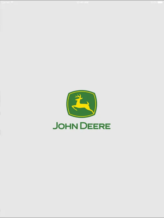 Screenshot di John Deere Events iPad 