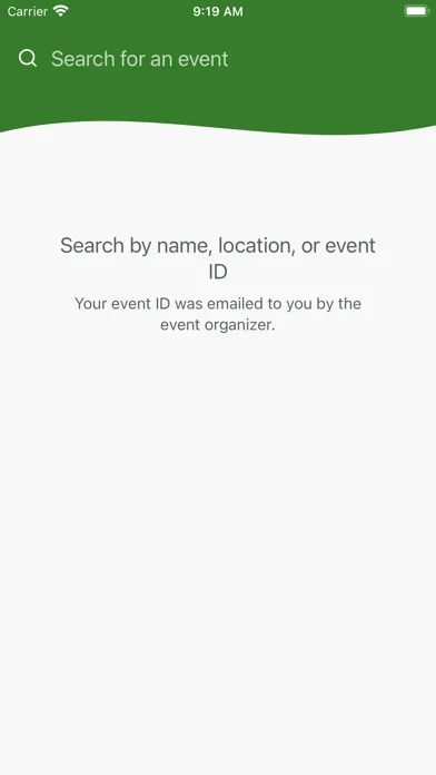 Screenshot di John Deere Events