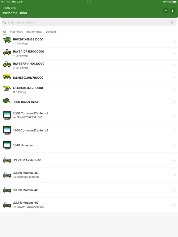 Equipment Mobile iPad 應用截圖