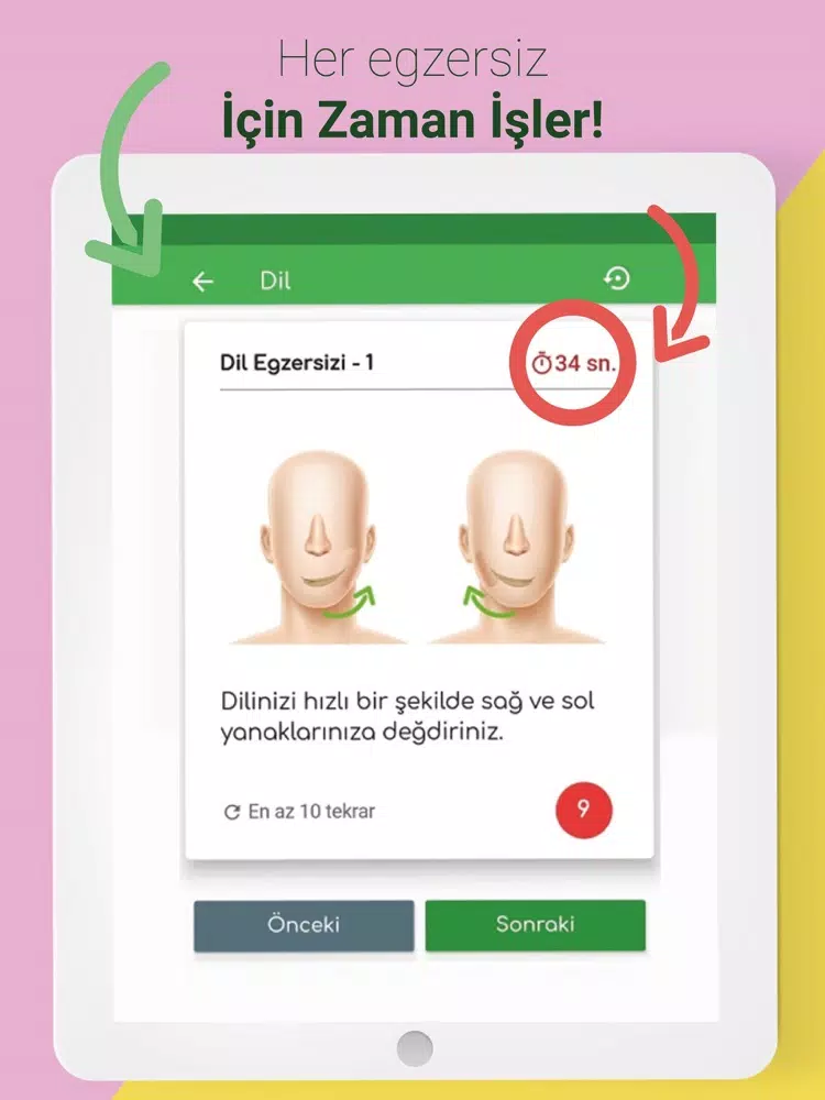 Tangkapan skrin Diksiyon iPad 