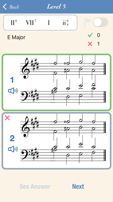 Capturas de pantalla de Harmonic Analysis