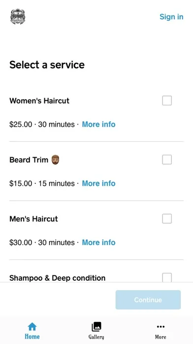 Zrzuty ekranu Dees Cutz Barbershop