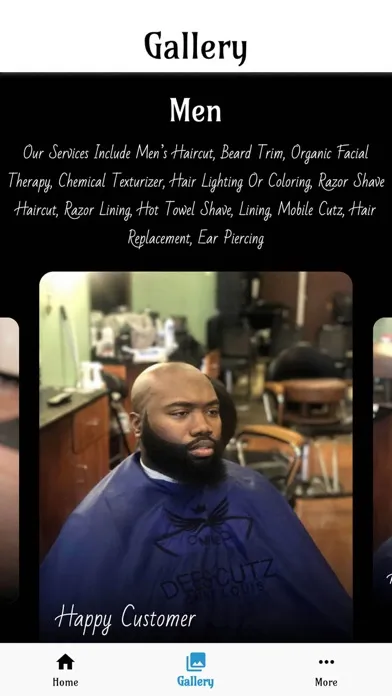 Zrzuty ekranu Dees Cutz Barbershop