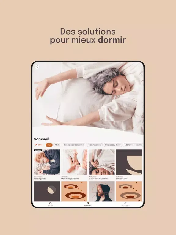Zen by Deezer - Méditation iPad  स्क्रीनशॉट