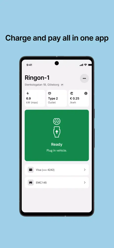 CloudCharge Screenshots