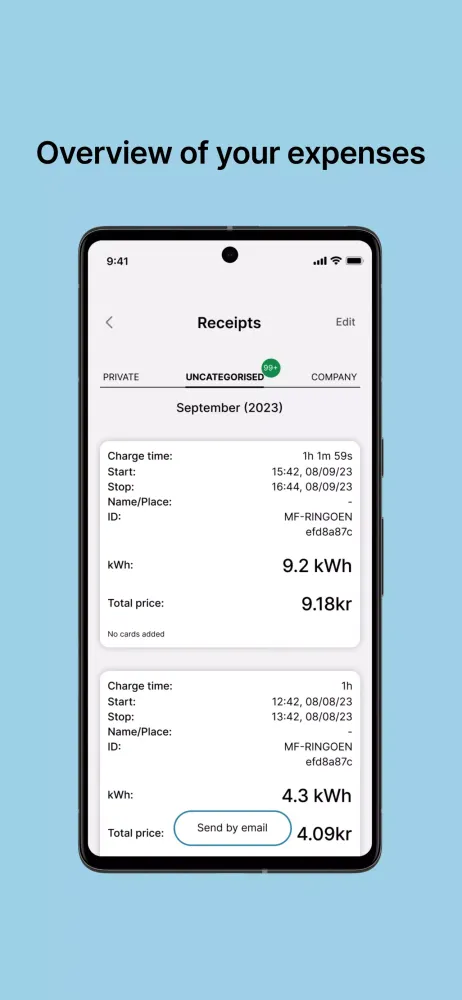 CloudCharge Screenshots