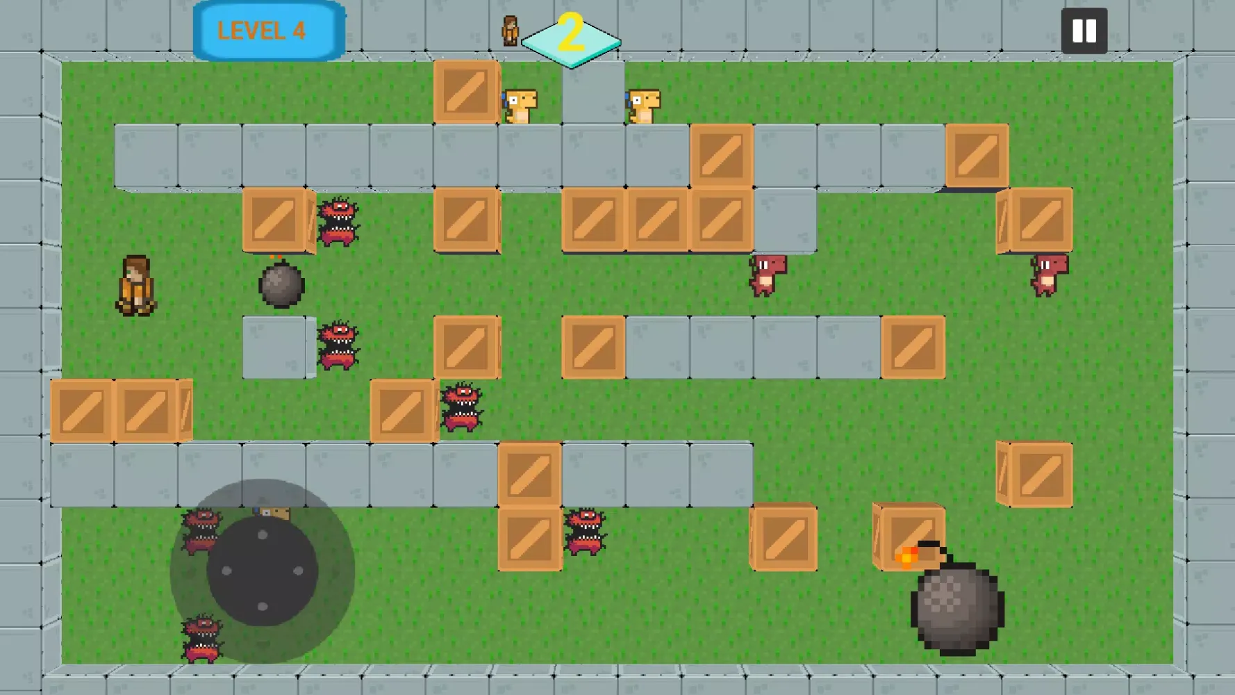 Captures d'écran de BombMan vs Cute Monsters