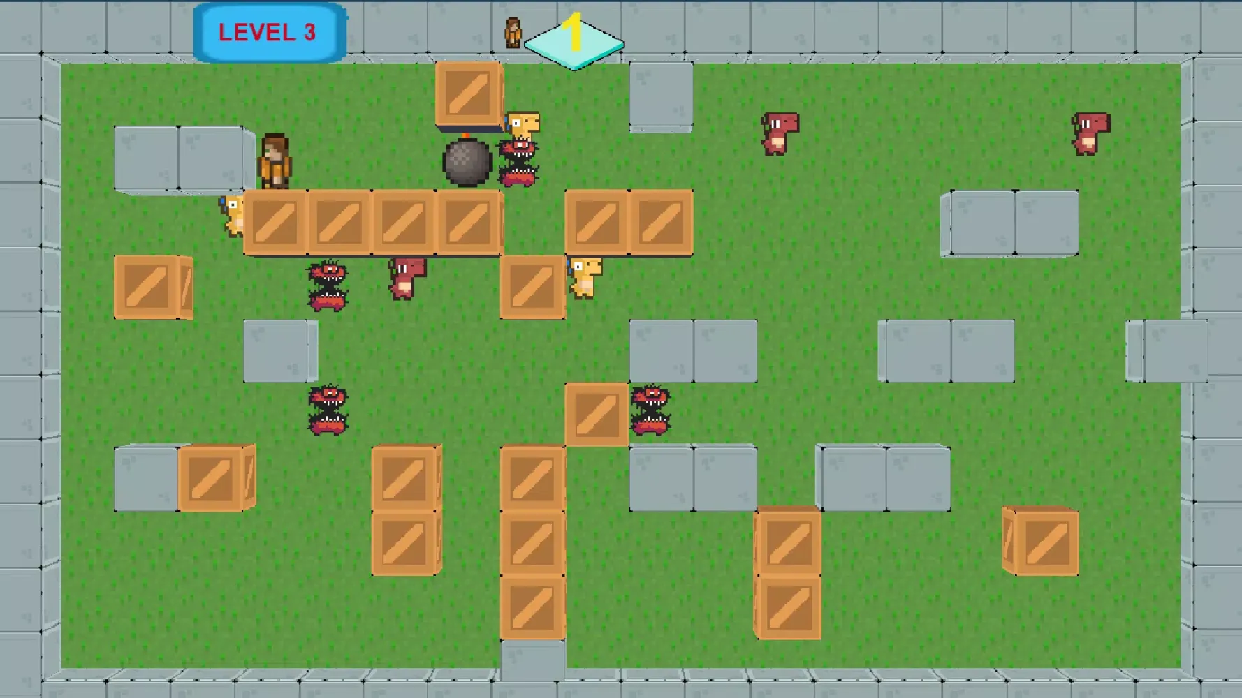 Captures d'écran de BombMan vs Cute Monsters