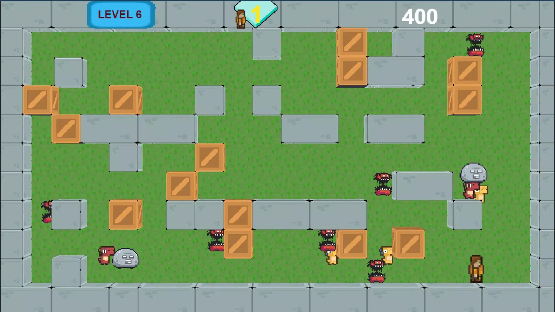 Captures d'écran de BombMan vs Cute Monsters