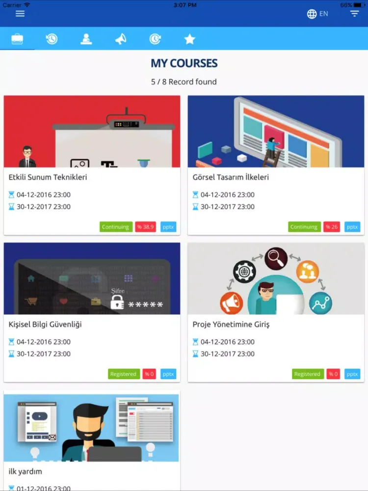 تصاویر DeFacto Academy iPad