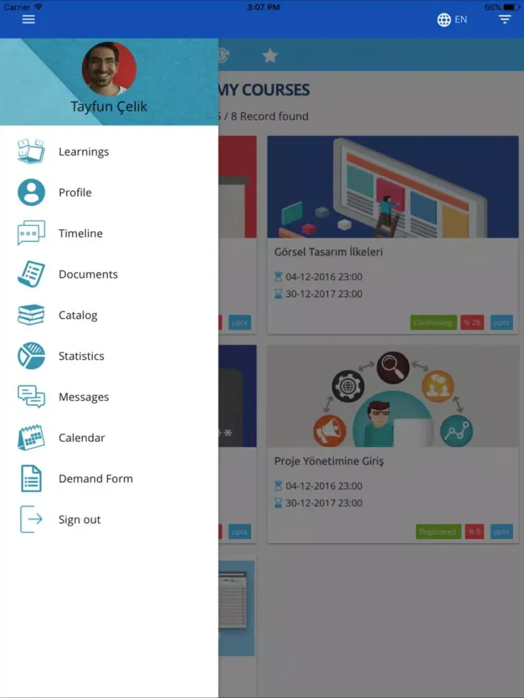 تصاویر DeFacto Academy iPad