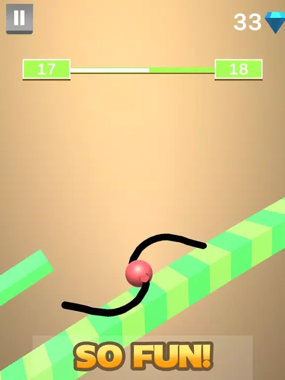 Ảnh chụp màn hình của Draw Cube Runner iPad 