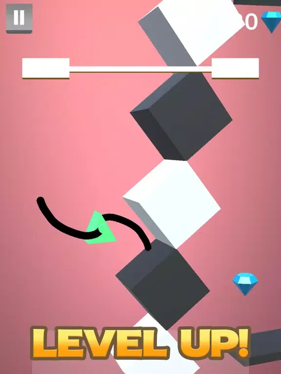 Ảnh chụp màn hình của Draw Cube Runner iPad 