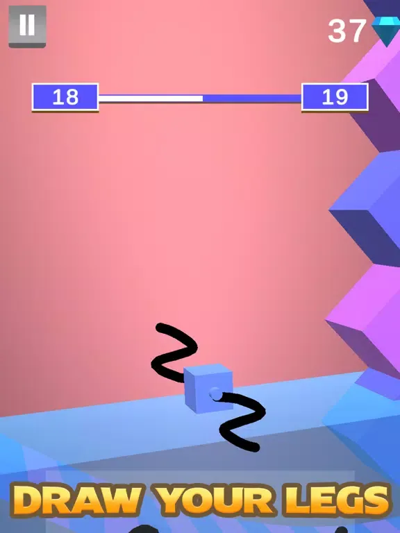 Ảnh chụp màn hình của Draw Cube Runner iPad 
