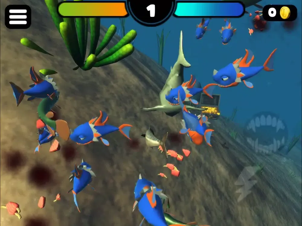 FEEDING AND GROW - 3D FISH iPad  স্ক্রিনশট