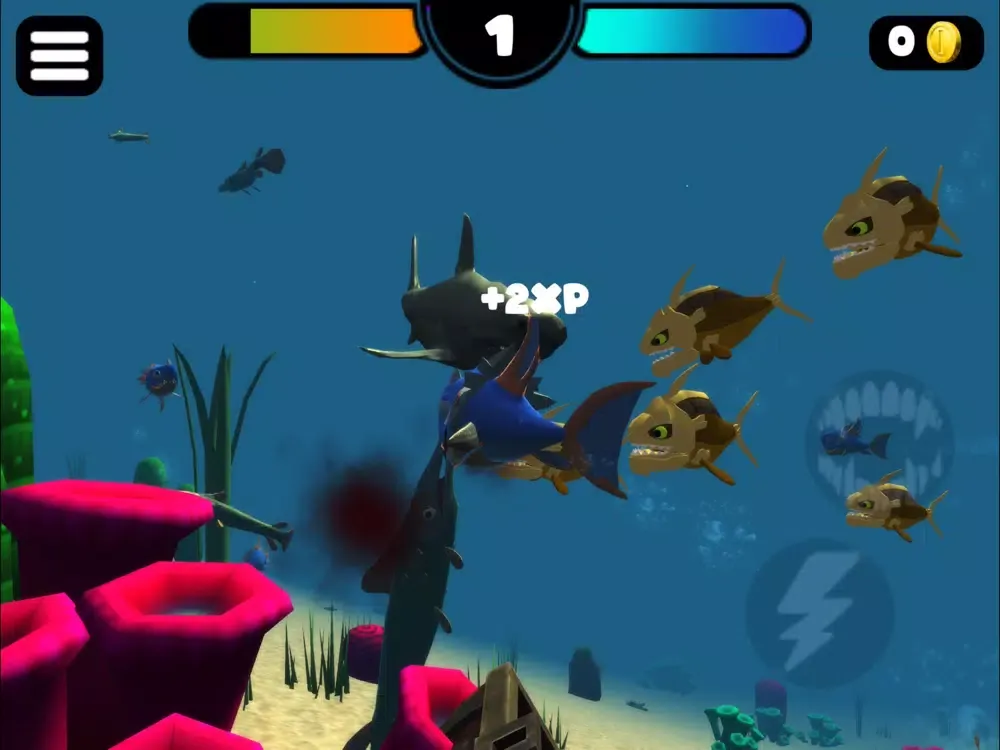 FEEDING AND GROW - 3D FISH iPad  স্ক্রিনশট