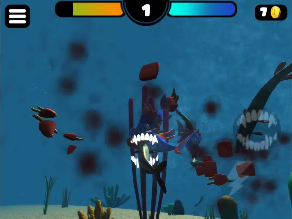 FEEDING AND GROW - 3D FISH iPad  স্ক্রিনশট