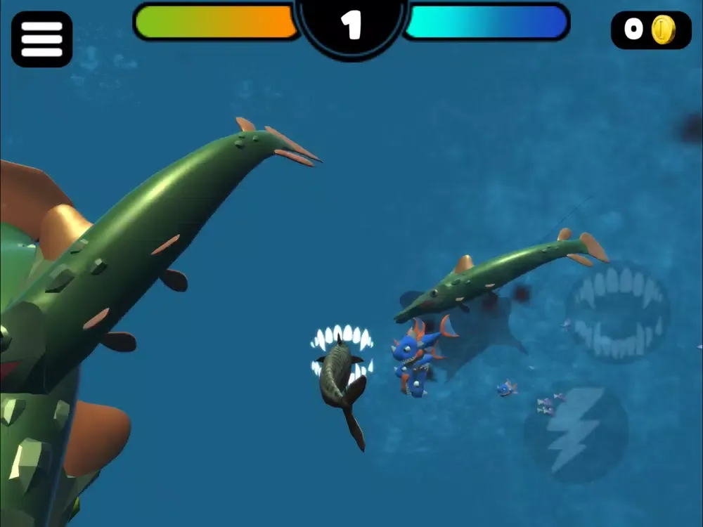 FEEDING AND GROW - 3D FISH iPad  স্ক্রিনশট