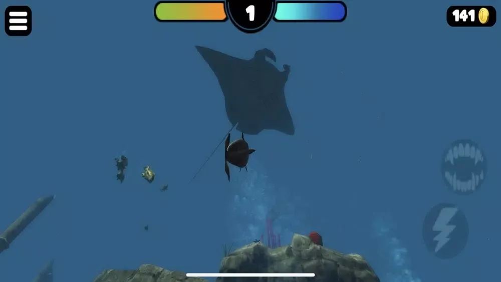 FEEDING AND GROW - 3D FISH স্ক্রিনশট