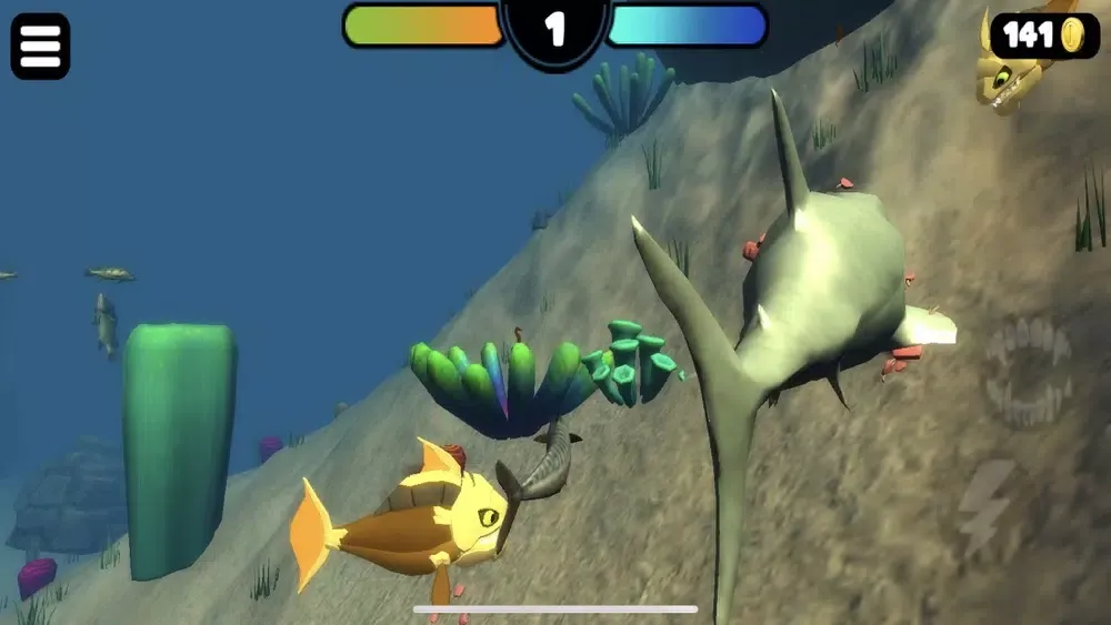 FEEDING AND GROW - 3D FISH স্ক্রিনশট
