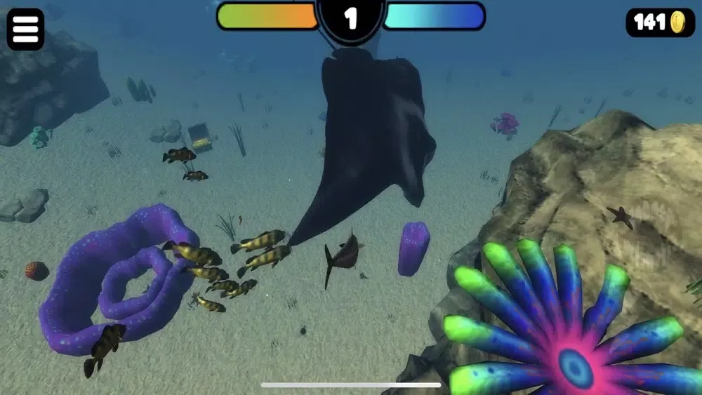 FEEDING AND GROW - 3D FISH স্ক্রিনশট