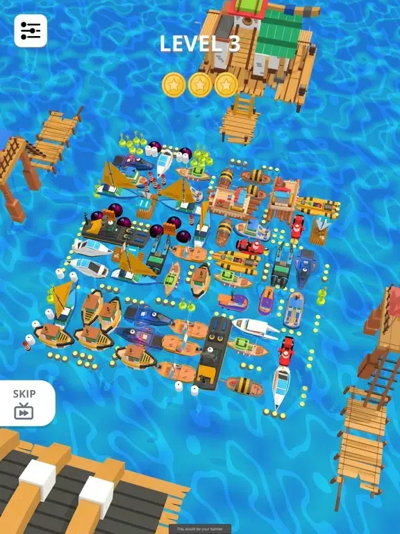 Boat Parking Jam 3D iPad  Ekran Görüntüleri