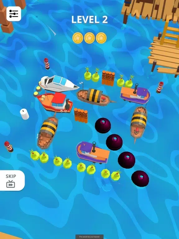 Boat Parking Jam 3D iPad  Ekran Görüntüleri