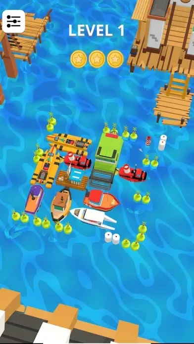 Boat Parking Jam 3D Ekran Görüntüleri