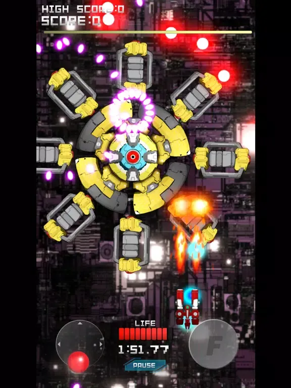 VerticalShmup-SPINNER VALKYRIE iPad 应用截图