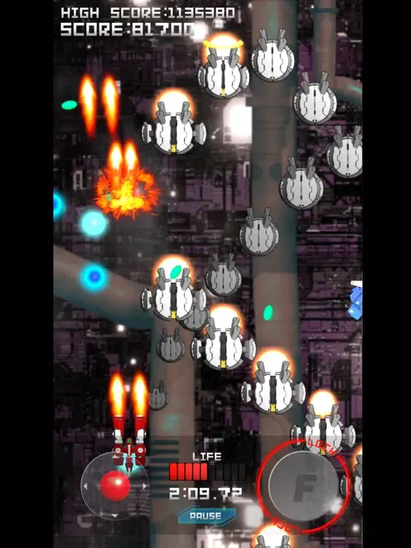 VerticalShmup-SPINNER VALKYRIE iPad 应用截图