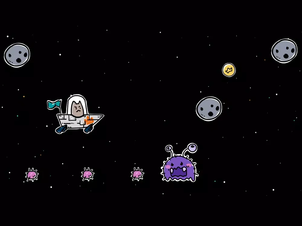 Spacocat iPad  Ekran Görüntüleri
