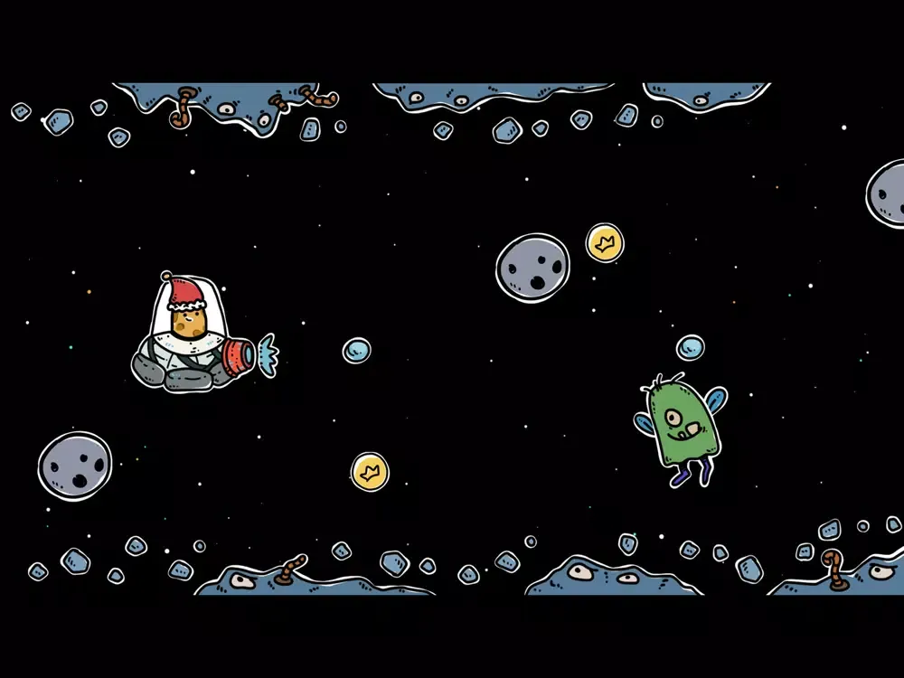 Spacocat iPad  Ekran Görüntüleri