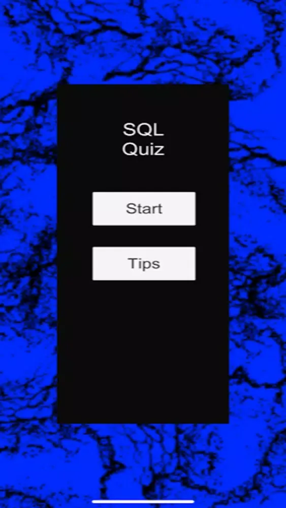 Zrzuty ekranu SQL Quiz - 25 Questions