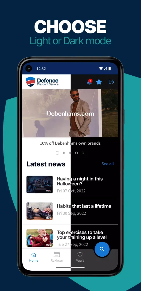 Defence Discount Service Screenshots
