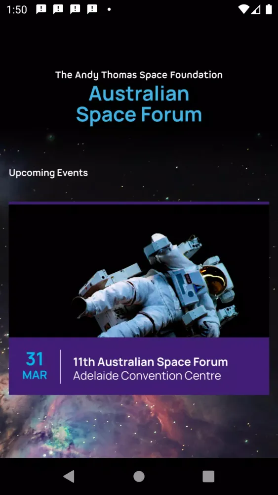 Capturas de pantalla de Australian Space Forum