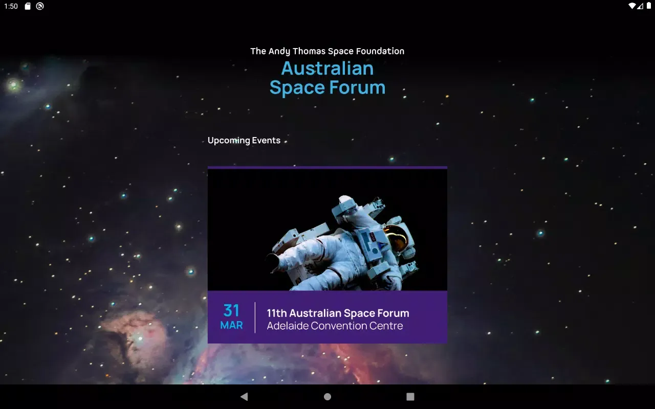 Capturas de pantalla de Australian Space Forum