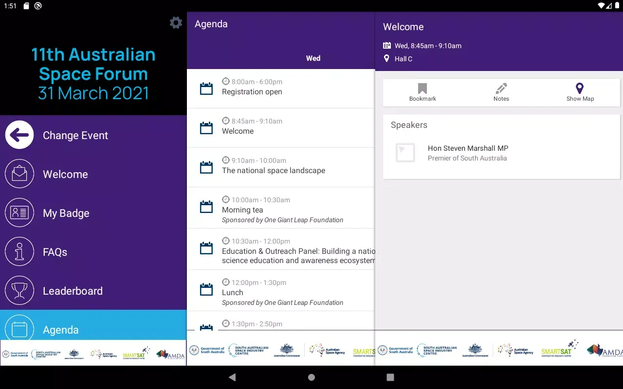 Capturas de pantalla de Australian Space Forum