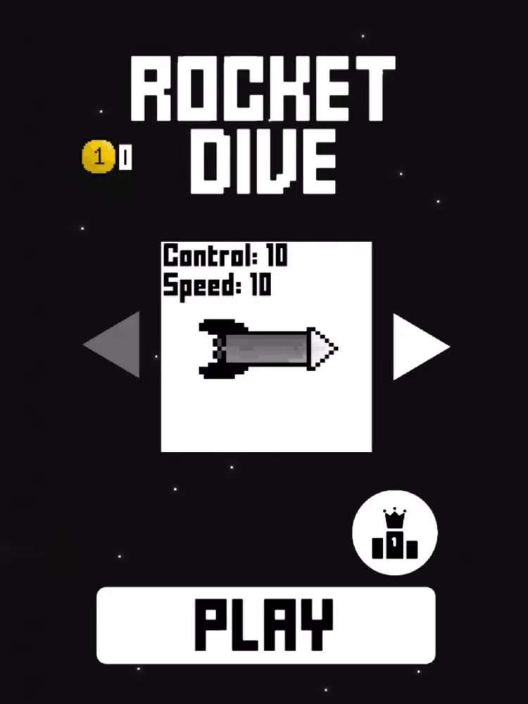 تصاویر Rocket Dive 2D iPad 