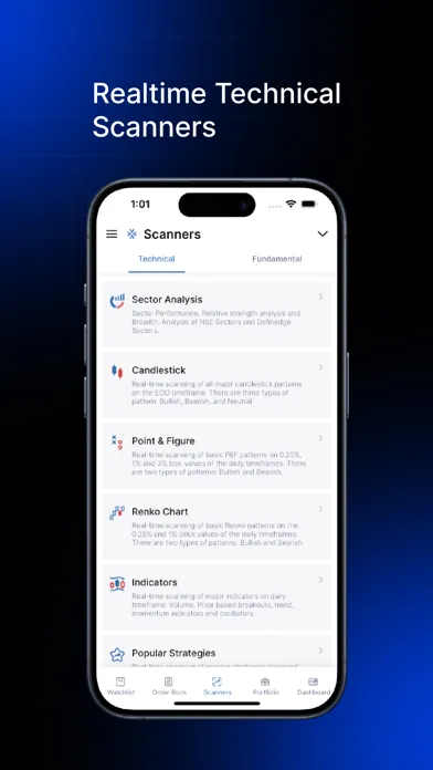 Zrzuty ekranu Zone : Definedge Trading App