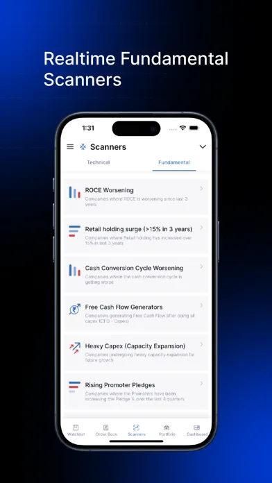 Zrzuty ekranu Zone : Definedge Trading App
