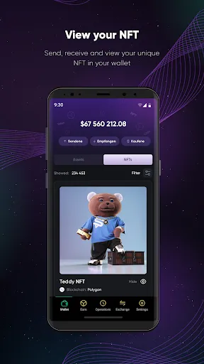 Slavi: DeFi Crypto Wallet Screenshots